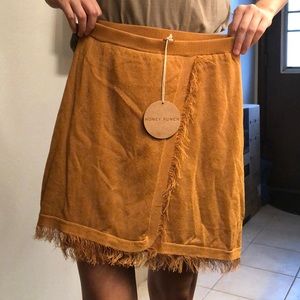 Honey Punch burnt Orange skirt
